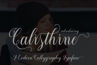 Calisthine Font for Elegant Campaign Design