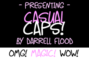 Casual Caps: The Felt-Tip Font for Authentic Campaigns