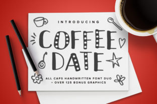 Coffee Date Font for Editorial Design
