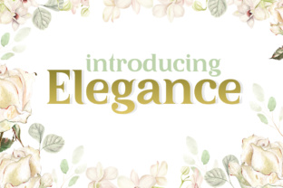 Elegance Serif Font for Handmade Branding