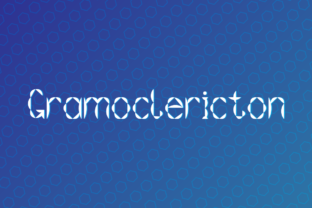 Gramoclericton: A Friendly Decorative Font for Branding