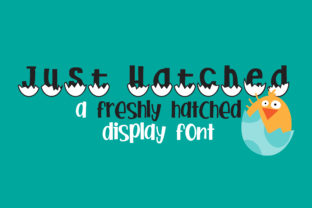 Just Hatched Font for Playful Web Design