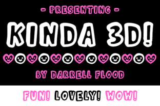 Kinda 3D Font Review for Makers