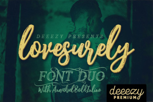 Lovesurely Font: Vintage Script for Makers