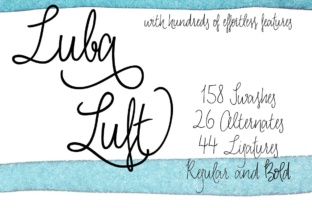 Luba Luft Bold Typeface for Modern Campaigns