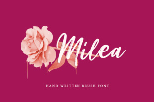 Milea: A Hand-Brushed Script Font for Branding