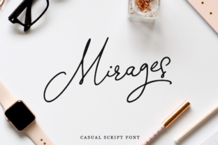 Mirages Font for Elegant Handmade Branding