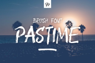 Pastime Font: A Hand-Painted Script for Campaigns