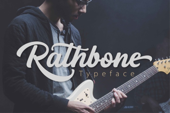 Rathbone: A Bold Script Handwritten Font for Editorial Design