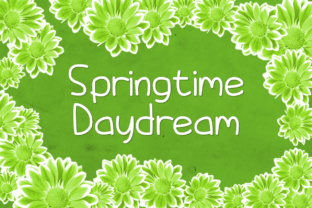 Springtime Daydream Font for Creative Branding