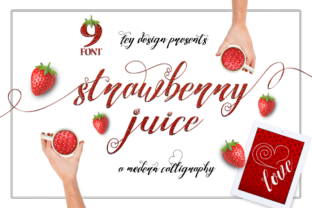 Strawberry Font: Elevate Your Brand with Romantic Script