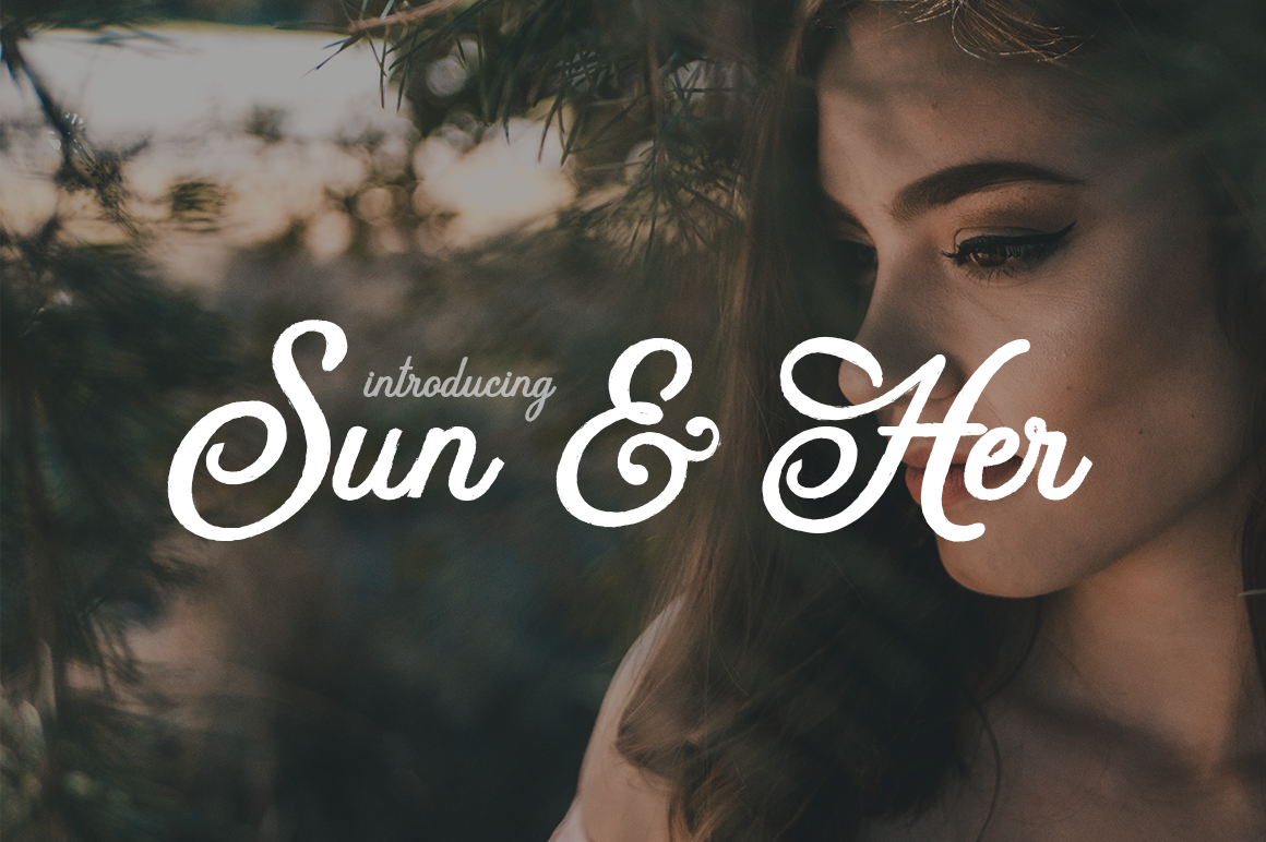 Sun Her: A Premium Script Handwritten Font for Editorial Design