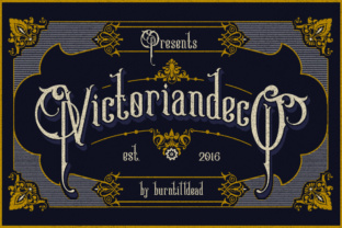 Victoriandeco Typeface for Bold Campaigns