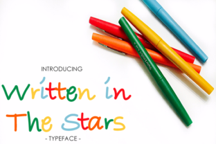 Written in the Stars Font Review for Branding